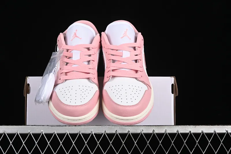 All categories Air Jordan Jordan series basketball shoes Air Jordan 1 Low Air Jordan 1 Low AJ1 Joe 1 pink and white low-top cultural and casual sneakers DC0774-162